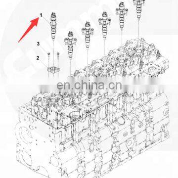 Cummins QSL9 QSC8.3 Engine Fuel Injector 4942359