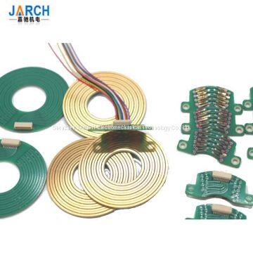 Low Noise 10A Per Circuit 250mm Lead Pancake Slip Ring