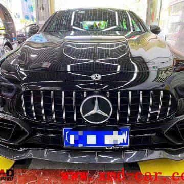 Carbon fiber Body Kit Lip Bumper Fender Tuyere Side skirt Spolier for Benz AMG GT50 GT53 refit BRABUS style