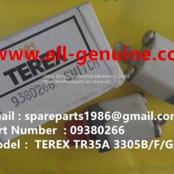 TEREX 09380266 SWITCH TR100 TR60 TR70 TR45 TR50 MT4400AC OFF HIGHWAY RIGID DUMP TRUCK MINING HAULER TRANSMISSION