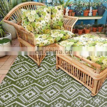 Eco-friendly Outdoor Rug Woven From pp Recycled Plastic Cheap pp Beach Mat photo-6
