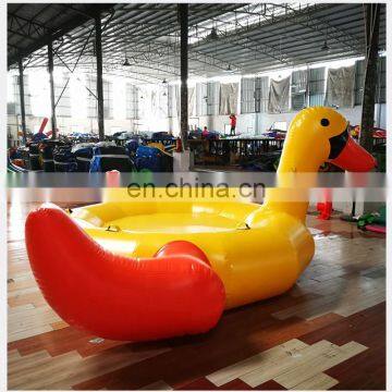 Children Floating Water Island Toys PVC Inflatable Duck Floating Island On Sale photo-6