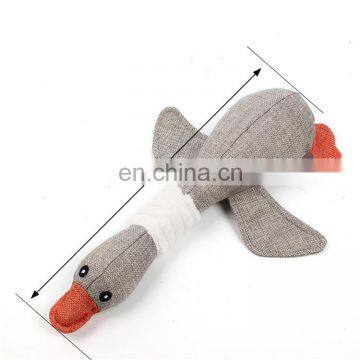 Hot Selling Durable Wild Goose Squeaky Interactive Canvas Dog Toy photo-6