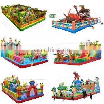 Funny Popular Commercial Grade High Quality Clown Cartoons Inflatable Kids Slide Park