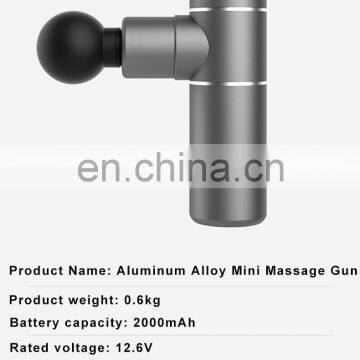 Ready To Ship New Design Professional Massager Deep Tissue Fascia Gun 2020 Brushless Motor Mini Massage Gun photo-6