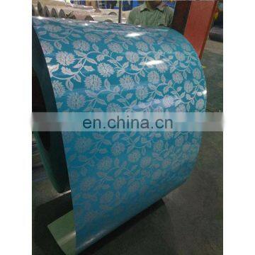 Color Coated Flower Design PPGI Prepainted Galvanized Steel Coil photo-5