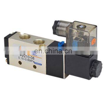 KLQD Brand 5 / 2 Way Aluminum Material 4V210-08 Solenoid Valve photo-2