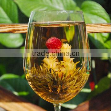 Chinese Organic Blooming Tea,Flower slimming Tea, slimming fit jasmine green tea best gift flower tea