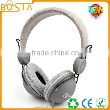 Fancy quality fashion popular comfortable style leather headphone