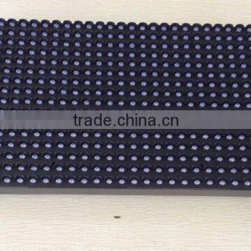 wholesale price 320*160mm 16x8 HUB12 1/4 scan static blue single color p20 outdoor led display module for pharmacy cross