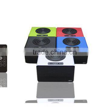 new Alibaba manufacture colorful bluetooth nfc speaker