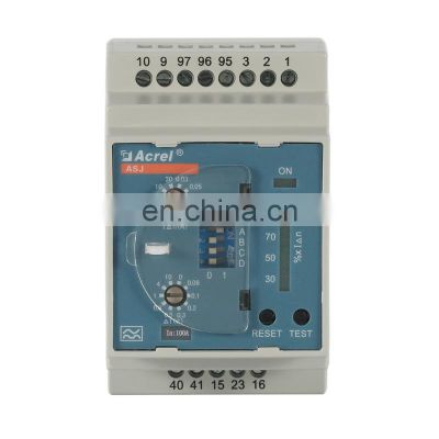 ASJ10-LD1A type A earth fault leakage current protective device relay for leakage protection