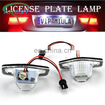 2 PCS LED Number License Plate Lights Lamps For Honda Crv Fit Jazz Hrv Frv cr-v Odyssey Stream Insight FR-V White Error Free LED