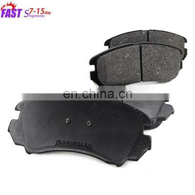 For hyundai kia 2003 hiq korean car ceramic semi metal disc brake pad