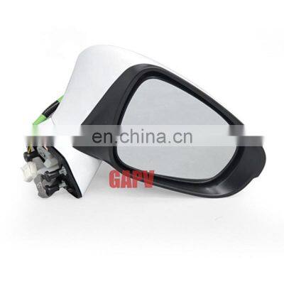 Original factory New Car spare parts Power Electric BSM side mirror LHD with Heated 9 line RH For 87910-76090 ZWA10 Lexus CT200H