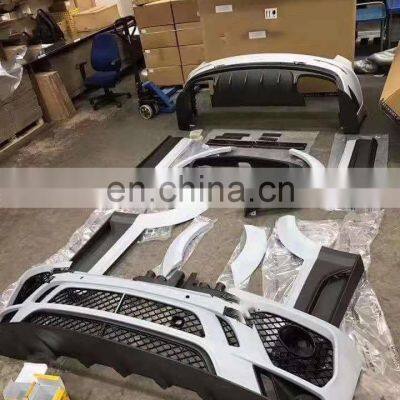 Auto Parts Carbon Fiber Hood Side Skirts Front Bumper Wheel Eyebrow For Bentley Bentayga Modification Mansoy Style Body Kit