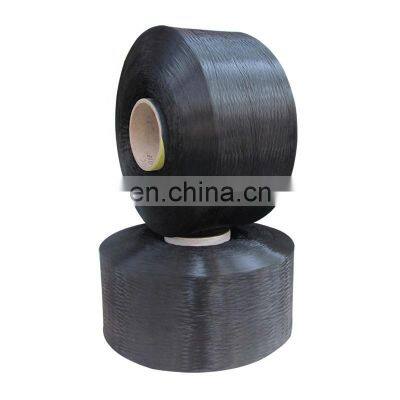 600D Black Pp Hollow Yarn for Webbing