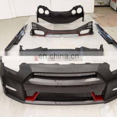 Carbon Auto Body Kits Rear Bumper for 09-15 NI SSAN GTR-R35 NISMO photo-5