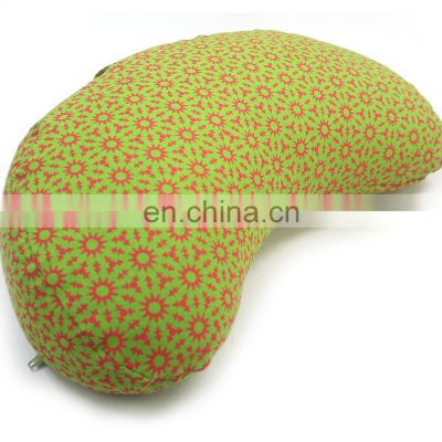 New Design Indian made yoga Meditation Crescent Cushion