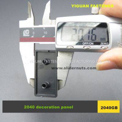 2040 Square End Cover photo-2