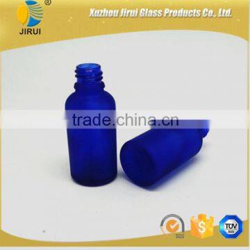 15ml cobalt blue boston glass bottle