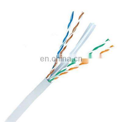 Bare copper conductor lan cable Cat6A ethernet cable Cat6 Communication cable