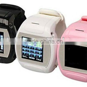 Quad band touch screen watch mobile phone MQ007