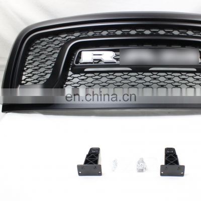 Auto Car Parts Upper Grill Gloss Black Modified Car Front Grille For Dodge Ram