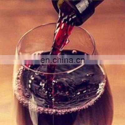 Transparent Custom Luxury Logo Unbreakable Red Cups Set Cute Drinking Liquor Plastic Glass Wine photo-4