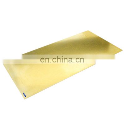 Cheap price C21000 gold plated brass sheet plate