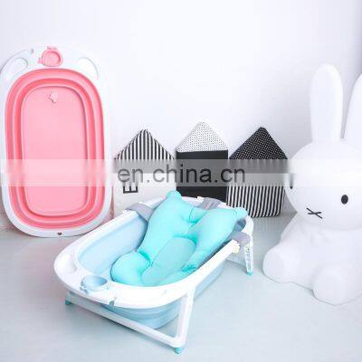 Portable Collapsible New Born Bathing Tub Foldable Plastic pp Pet Baby Bathtub Newborn Toddler Folding Bath Tub Set for Babies photo-3