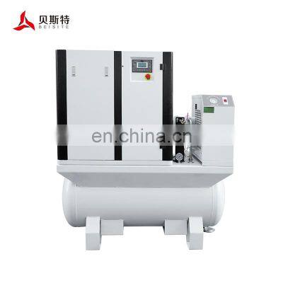 Integrated Screw Compressor 18bar Screw Type Screw Compressor 15kw Compressor With Air Dryer and Tank photo-3