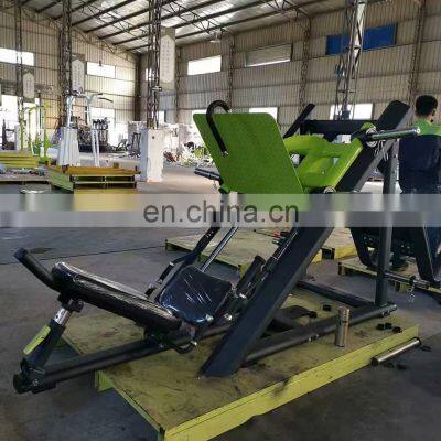 Gym Power Free Weights Manufacturer Fitness Equipment LINEAR LEG PRESS FITNESS SIGNATURE SERIES PLATE-LOADED