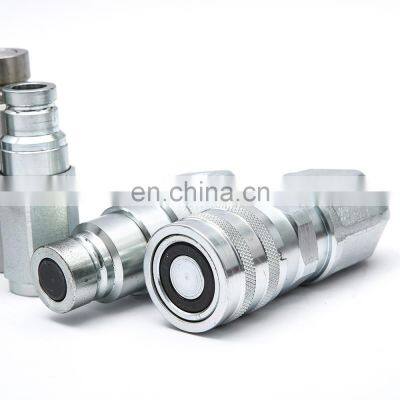90 degree angles Hydraulic Quick Disconnect Flat Face Release Coupling 7246788
