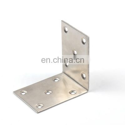 Custom L shaped Galvanized metal steel angle corner brackets