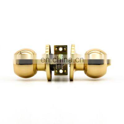 Economic Polished Brass Durable Entrance Privacy Passage Tubular Door Knob Lock With Lower Price photo-5