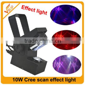 2016 best prices scnner lighting Moving Head 10watt Scanner Beam light