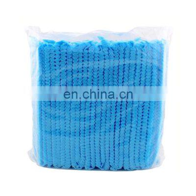 Disposable Non-Woven Strip Clip Cap 18-24 Inch with Single & Double Elastic