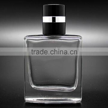 25ml wholesale popular Square Glass Perfume Bottle