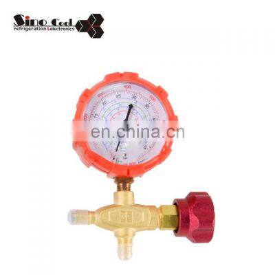HVAC Refrigeration Air Conditioning Single Digital Pressure Gauge With Sight Glass photo-4