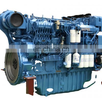 New original 550hp Weichai 6M33 series 4 stroke marine diesel boat engine 6M33C550-15