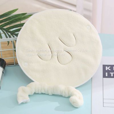 Face Towel Mask Beauty OEM Double Layer Terry Cloth Cold Hot Compress Reusable