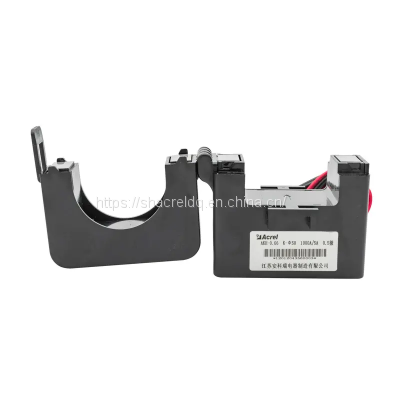 Split Core Current Transformer AKH-0.66/K-50 Installation Clamp-on installed on Cable 1 Loop