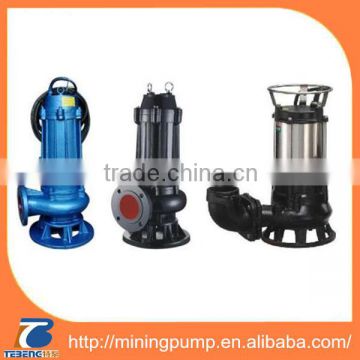 sewage water pump, sewage centrifugal pump, non clog sewage submersible pump