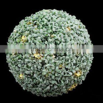 Artificial Grass Ball/Decorative Plastic Artificial Boxwood Grass Ball With LEDlight