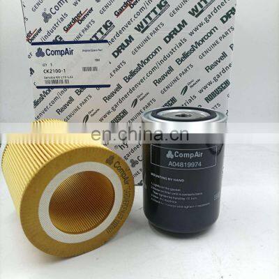 CompAir Air Compressor Spare Parts CK2100-1 OIL SEPEARATOR KIT High Quality