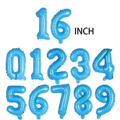 Hot Selling Party Decorations Inflatable 40 Inches Number Foil Balloon for Birthday