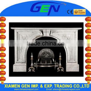 high quality marble fireplace