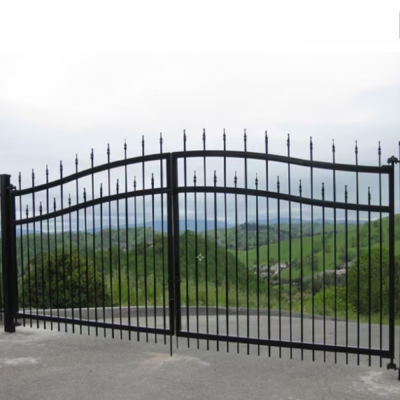 Powder Coated Wrought Iron Main Gate and Garden Fence for Houses photo-2
