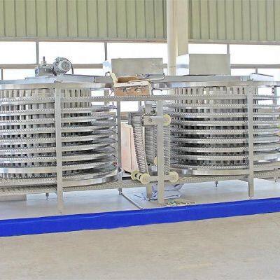 Спиральный быстрый морозильный аппарат | Морозильные аппараты для куриного мяса | Морозильные аппараты для мяса